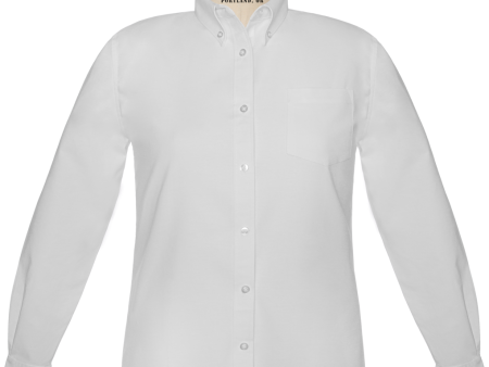 Long Sleeve Oxford Shirt Hot on Sale