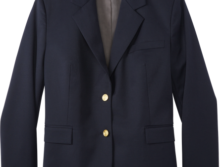 Single-Breasted Two-Button Blazer For Sale