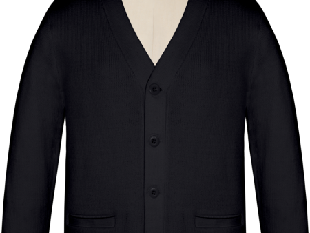 Long Sleeve V-Neck Button Front Cardigan Cheap