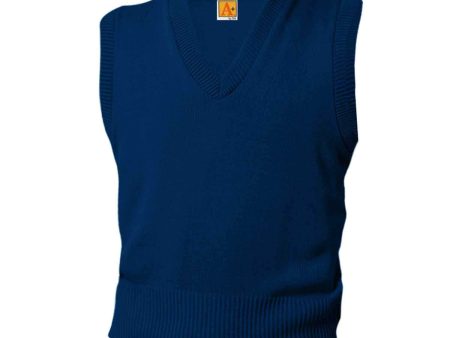 Jersey V-Neck Pullover Vest Sale