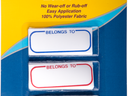 Iron-On Labels with Marker For Cheap