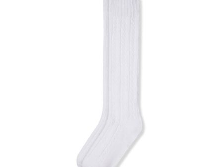 Cable Knee-High Socks Online Hot Sale