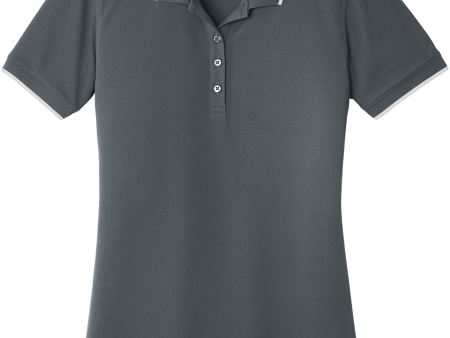 Feminine Fit Mesh-Tipped Polo on Sale