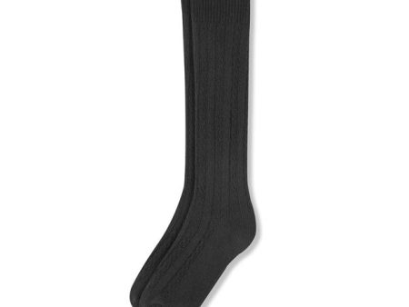 Cable Knee-High Socks For Discount