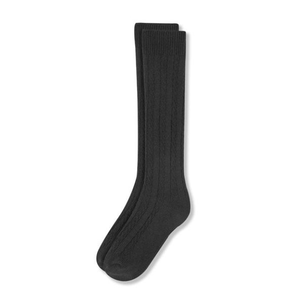 Cable Knee-High Socks For Discount