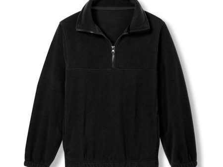 1 4 Zip Fleece Pullover Jacket Hot on Sale