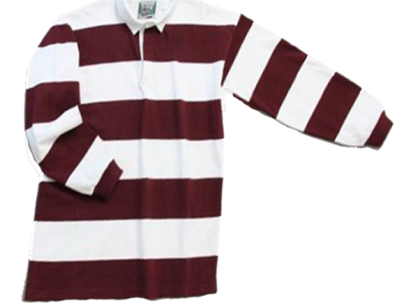 Long Sleeve Striped Polo For Sale