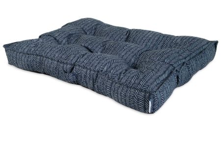 LA Z BOY Izzy Indoor Outdoor Dog Mattress Navy 1ea 36In X 30 in Cheap