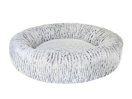 Ethical Bed 2 Tone Plush White Blac 18  Hot on Sale