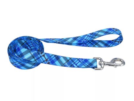 Styles Dog Leash Plaid Small 5 8in. x 6 Ft Cheap