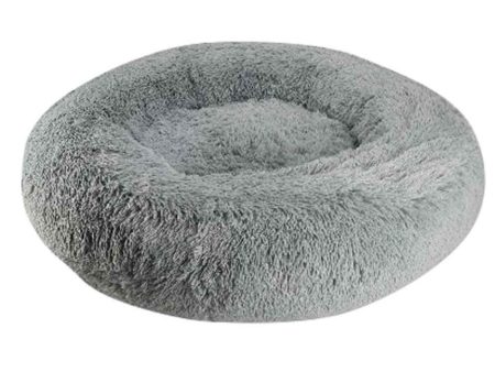 Arlee Warmly Shaggy Donut Charcoal 39 X 39 X 10 Inch Cheap