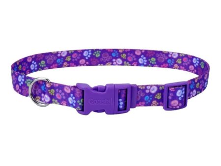 Styles Adjustable Dog Collar Purple Large 1 x 18-26 In Supply