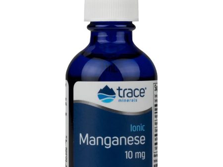 Trace Minerals, Ionic Manganese, 10 mg, 2 fl oz Online Sale