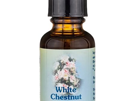 Flower Essence Services, White Chestnut Dropper, 1 fl oz Sale