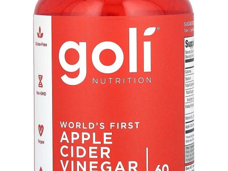 Goli Nutrition, Apple Cider Vinegar Gummies, 60 Gummies Online now