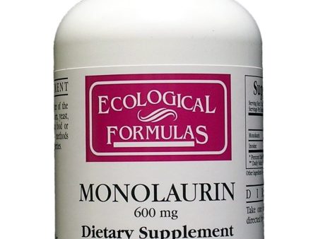 Ecological Formulas, Monolaurin, 600 mg, 90 Capsules Online Hot Sale