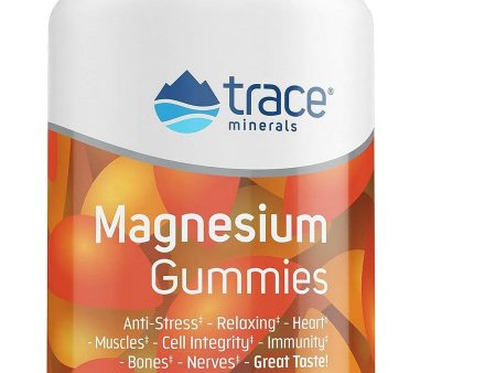 Trace Minerals, Magnesium Gummies, Tangerine, 120 Gummies Hot on Sale