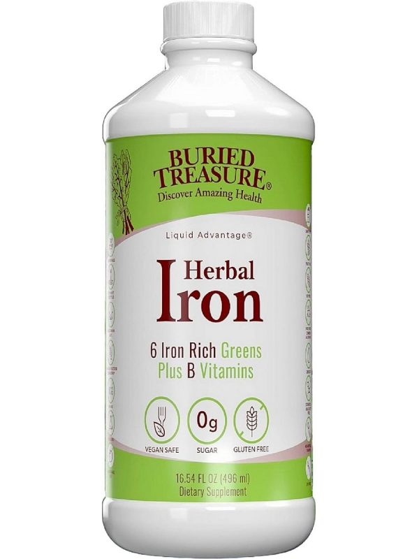 Buried Treasure, Herbal Iron, 16.54 fl oz Fashion