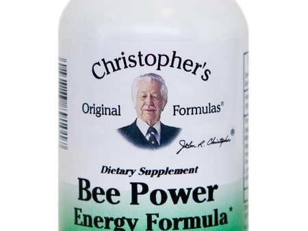 Christopher s Original Formulas, Bee Power Energy Formula, 100 Vegetarian Caps For Sale