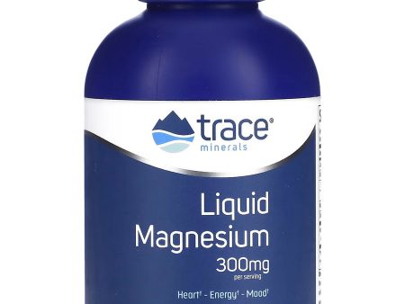 Trace Minerals, Liquid Magnesium, 300 mg, 16 fl oz Sale