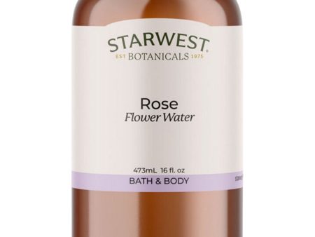 Starwest Botanicals, Rose Flower Water, 16 fl oz on Sale