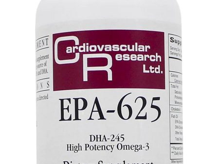 Cardiovascular Research Ltd., EPA-625, 90 Softgels Discount