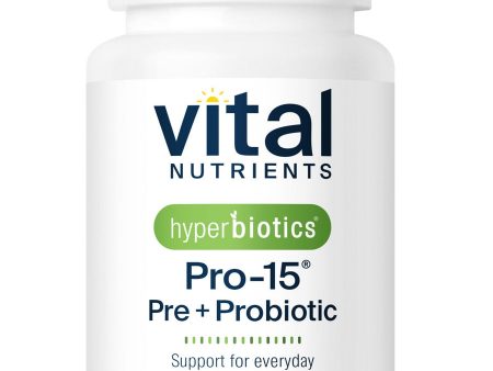 Hyperbiotics, PRO-15, Prebiotic+Probiotic, 5 Billion CFU, 30 Time-Release Micro-Pearls For Cheap