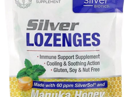 Silver Biotics, Silver Lozenge with Manuka Honey, 21 Lozenges on Sale