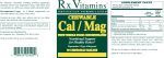 Rx Vitamins, Cal Mag, with Whole Food Concentrates, 90 Chewable Tablets Online Hot Sale