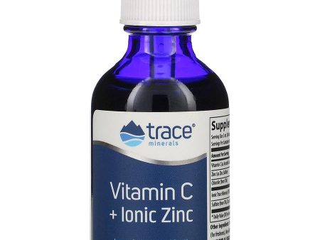 Trace Minerals, Ionic Vitamin C + Ionic Zinc, 2 fl oz Online