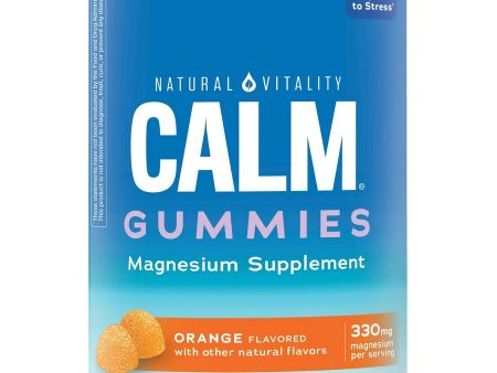 Natural Vitality, Calm Gummies, Orange, 120 Gummies Online Sale