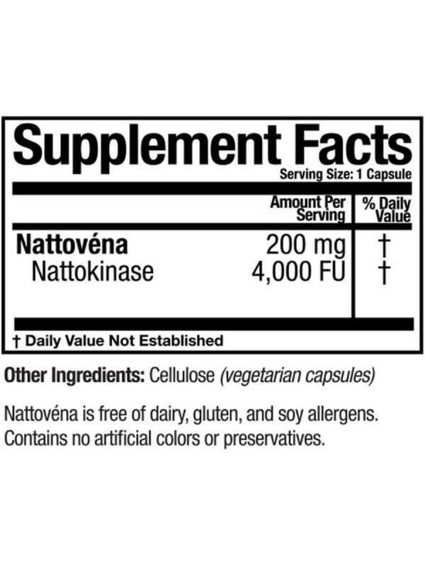 Arthur Andrew Medical, Nattovena, 30 Capsules Supply