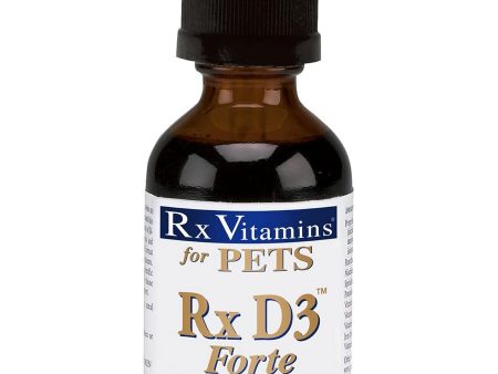 Rx Vitamins for Pets, Rx D3 Forte, 2 fl oz Supply