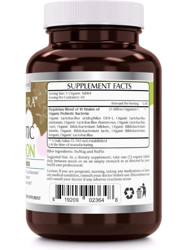 Amazing Flora, Probiotic 25 Billion, 10 Probiotic Strains, 60 Veggie Capsules Fashion