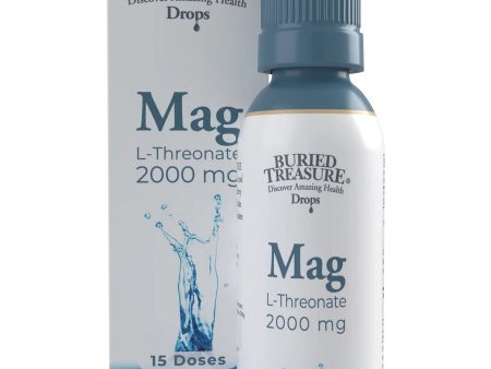 Buried Treasure, MAG L-Threonate 2000mg, 2 fl oz For Discount