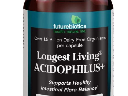 Futurebiotics, Longest Living Acidophilus+, 100 Vegetarian Capsules Discount