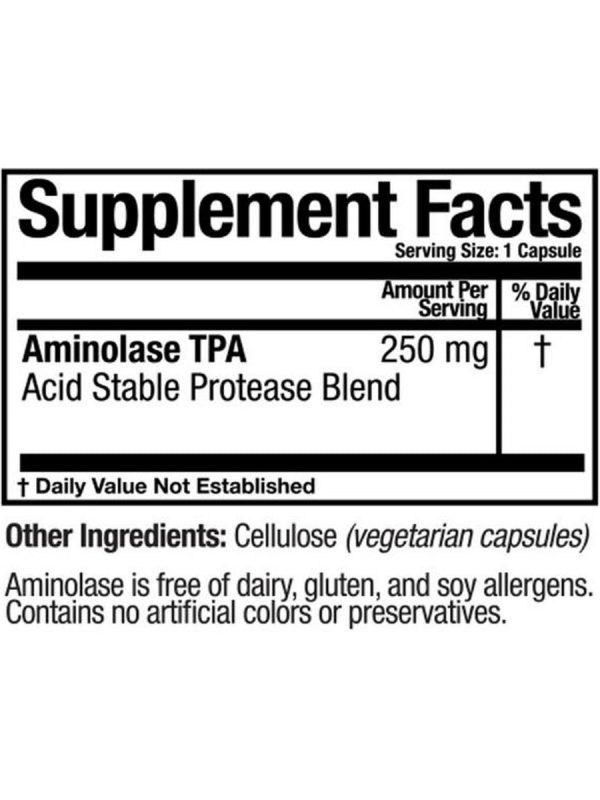 Arthur Andrew Medical, Aminolase TPA, 90 Capsules Supply