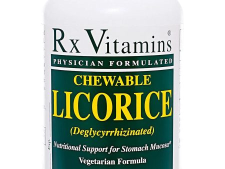 Rx Vitamins, Licorice, Deglycyrrhizinated, 90 Chewable Tablets Sale