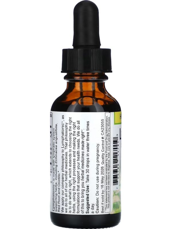 Herbs Etc., Lymphatonic, 1 Fluid Ounce on Sale