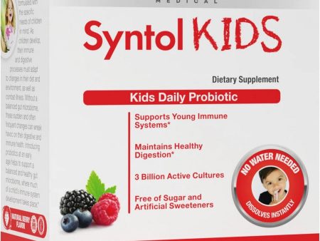 Arthur Andrew Medical, Syntol KIDS. Berry Flavor, 30 Single Serve Packets Hot on Sale