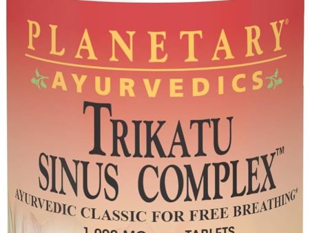 Planetary Herbals, Trikatu Sinus Complex, 120 ct Fashion