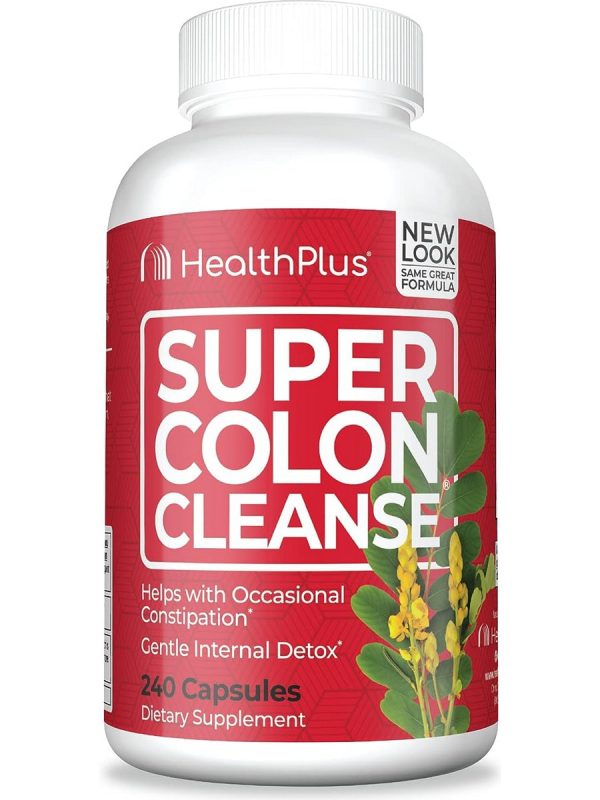 Health Plus, Super Colon Cleanse, 240 Capsules Hot on Sale