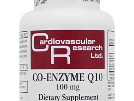 Cardiovascular Research Ltd., Co-Enzyme Q10, 100 mg, 30 Softgels Online Sale