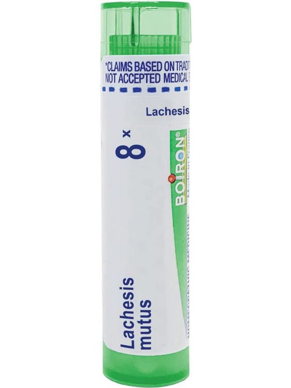 Boiron, Lachesis Mutus 8X, 80 Pellets Fashion