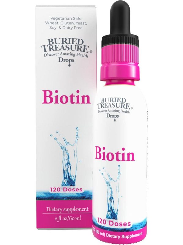 Buried Treasure, Biotin Drops, 2 fl oz Fashion