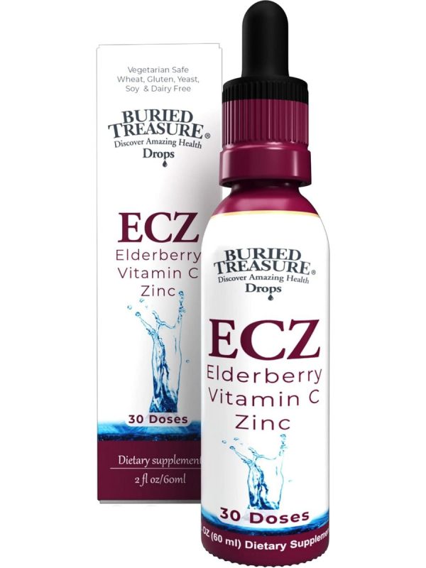 Buried Treasure, ECZ Drops, 2 fl oz For Sale