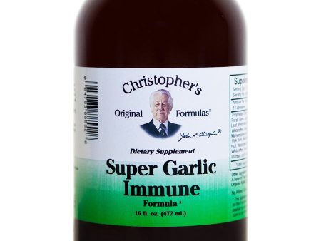 Christopher s Original Formulas, Super Garlic Immune, 16 fl oz Cheap