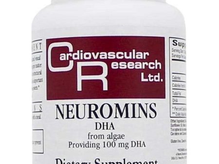 Cardiovascular Research Ltd., Neuromins, DHA, 100 mg, 50 Vegetarian Softgels Online Hot Sale