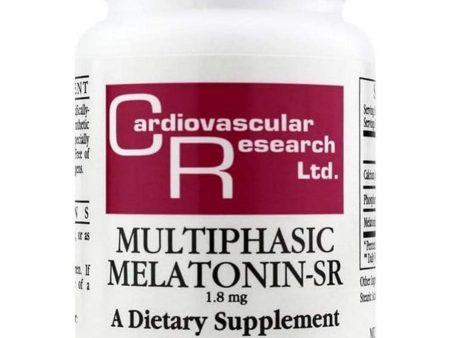 Cardiovascular Research Ltd., Multiphasic Melatonin-SR, 1.8 mg, 60 Tablets Online now