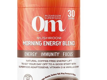 Om Mushroom Superfood, Mushroom Morning Energy Blend, 8.47 oz Supply